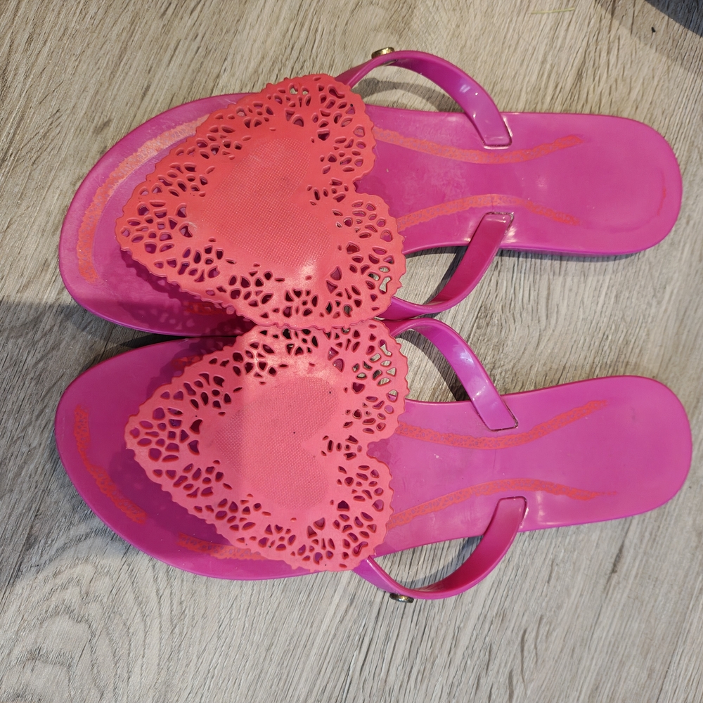 M,elissa Pink Women's Sandals